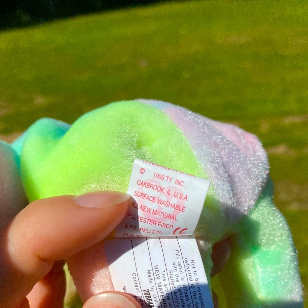 💫 Vintage TY Beanie Baby “B.B. Bear” 🐻 🥳 (Birthday) (Rare) - Picture 13 of 13